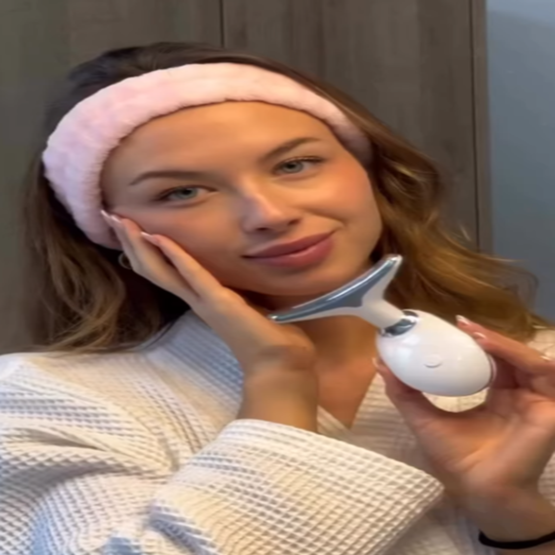 ✨MASAJEADOR DE CARA ANTI PAPADA✨