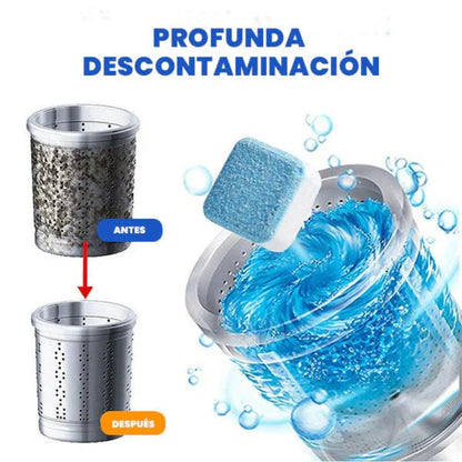 CLEANING TABLETS™ //💦 12 Pastillas para una Limpieza profunda de su lavadora💦
