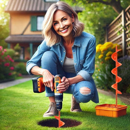BROCA AHOYADORA PARA TALADRO 🌱 PLANTE FÁCIL ⚡NO INCLUYE TALADRO⚡