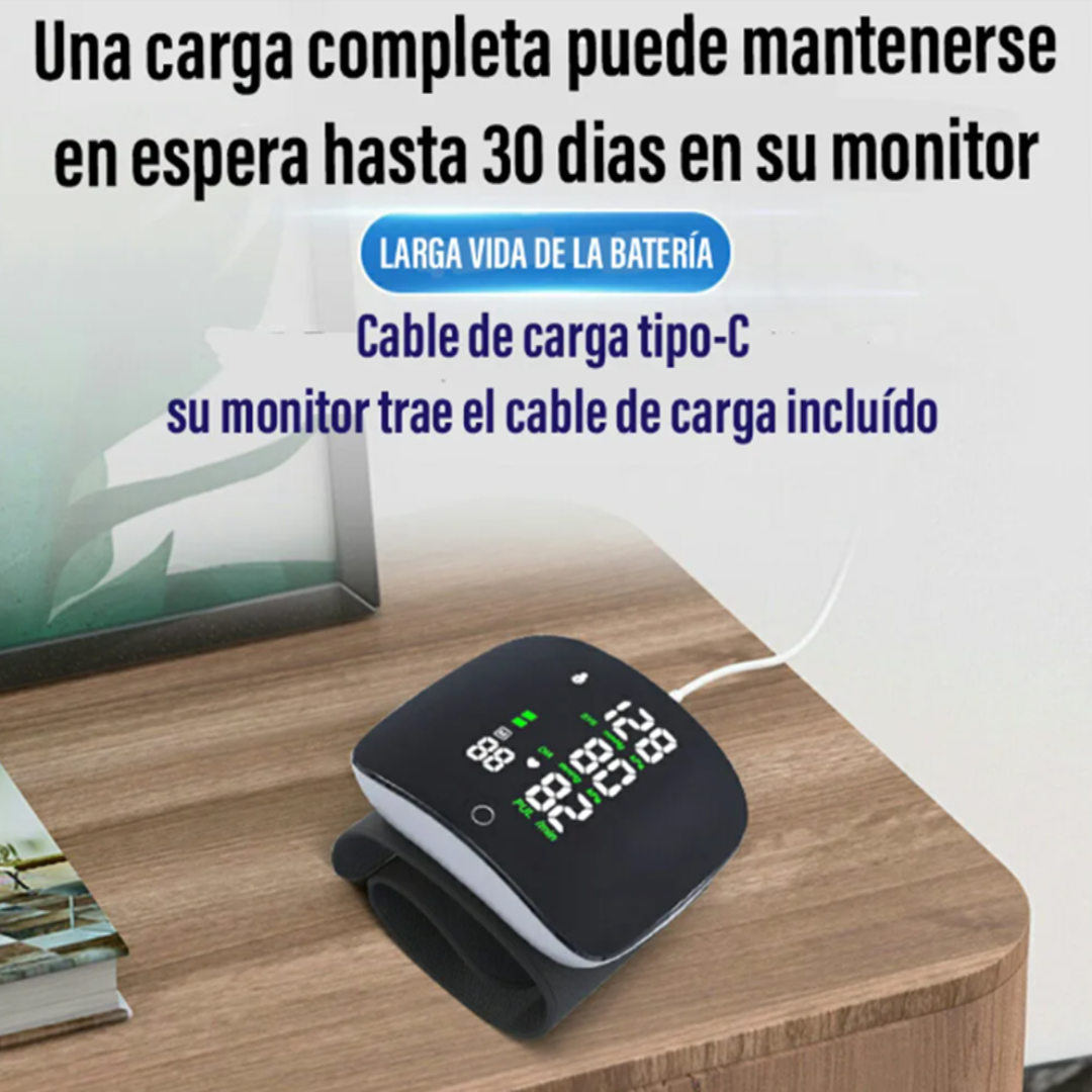 TENSIOMETRO™ ARTERIAL DIGITAL CON VOZ ❤️SIGNOS VITALES EN SEGUNDOS❤️