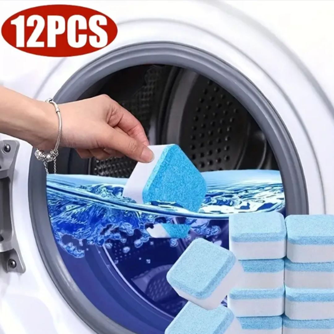 CLEANING TABLETS™ //💦 12 Pastillas para una Limpieza profunda de su lavadora💦