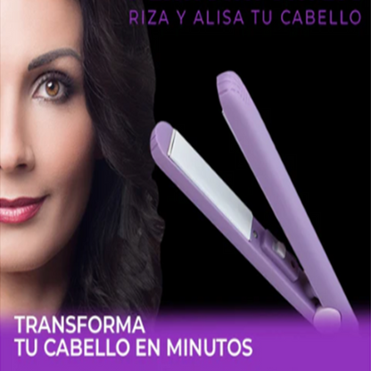 MINI PLANCHA 💇✨✨  2 EN 1 DE CARTERA