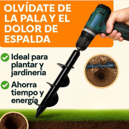 BROCA AHOYADORA PARA TALADRO 🌱 PLANTE FÁCIL ⚡NO INCLUYE TALADRO⚡