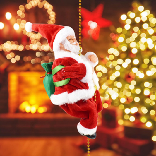 🎅🏻 PAPÁ NOEL ESCALADOR // Magia que Cobra Vida en tu Hogar 🎄🎁