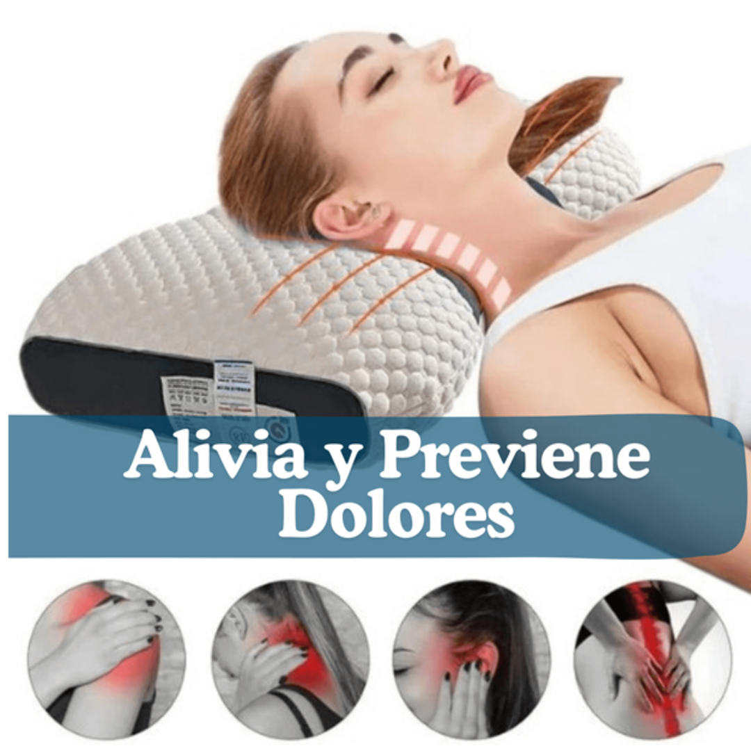 🌙 ALMOHADA CERVICAL LLEVA 2X1 🌙 🛏️ El Descanso que Necesitas 😴