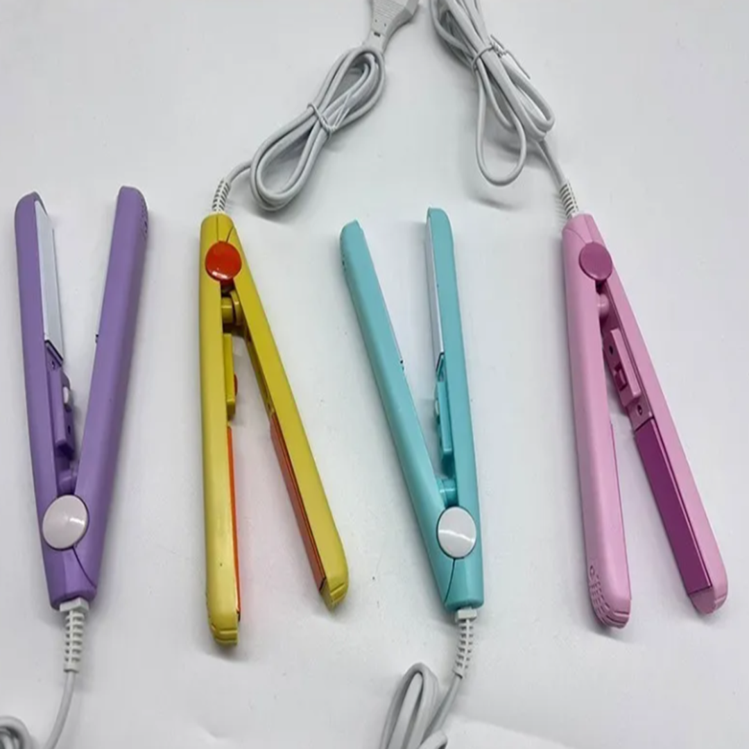 MINI PLANCHA 💇✨✨  2 EN 1 DE CARTERA