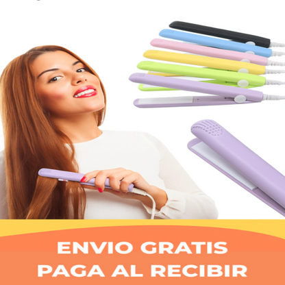 MINI PLANCHA 💇✨✨  2 EN 1 DE CARTERA