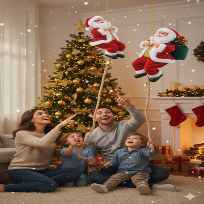 🎅🏻 PAPÁ NOEL ESCALADOR // Magia que Cobra Vida en tu Hogar 🎄🎁