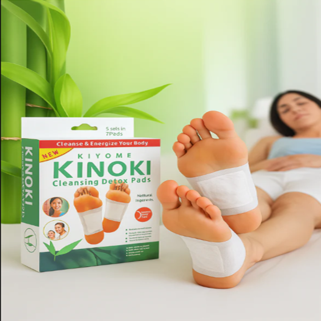 DESINTOXICA TU CUERPO CON KINOKI PARCHES (Pack 3 Cajas)