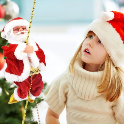 🎅🏻 PAPÁ NOEL ESCALADOR // Magia que Cobra Vida en tu Hogar 🎄🎁