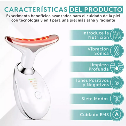 ✨MASAJEADOR DE CARA ANTI PAPADA✨