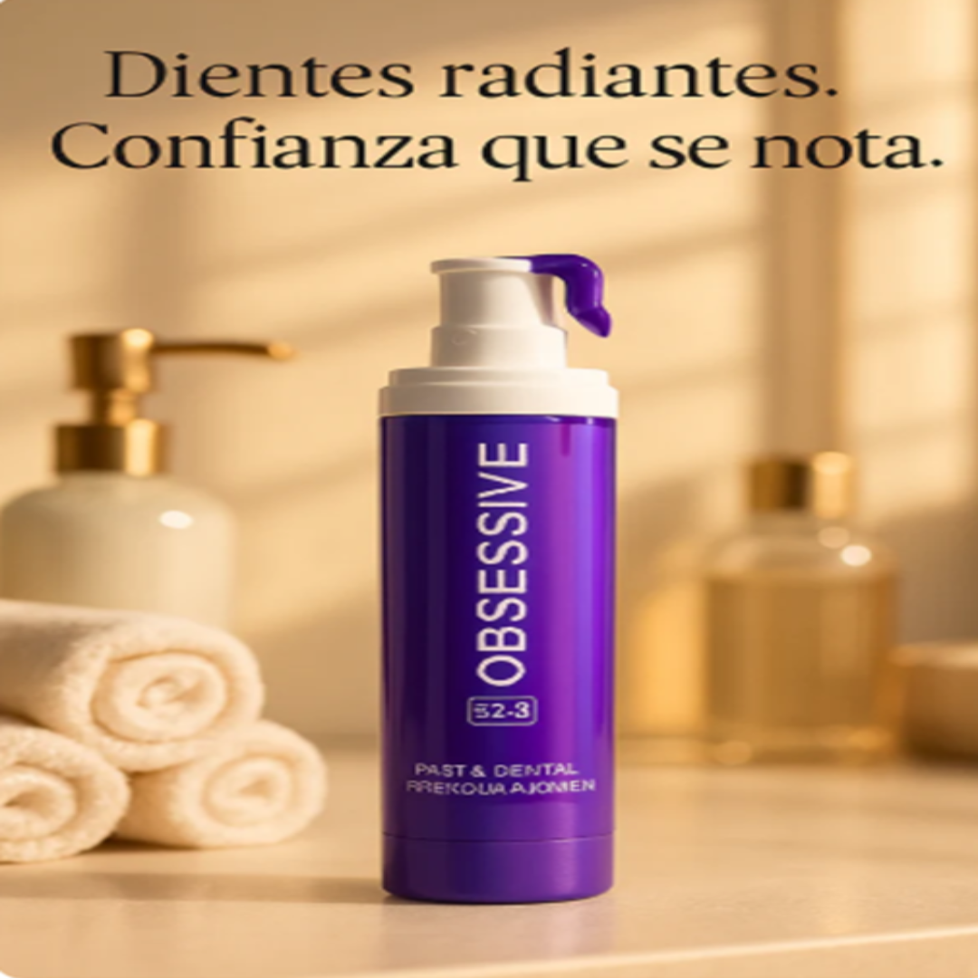 ✨PASTA DENTAL BLANQUEADORA V34 OBSESSIVE 50 ML✨