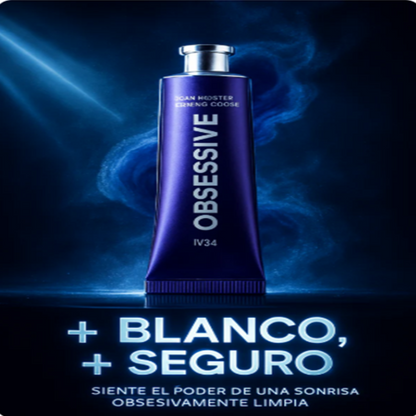 ✨PASTA DENTAL BLANQUEADORA V34 OBSESSIVE 50 ML✨