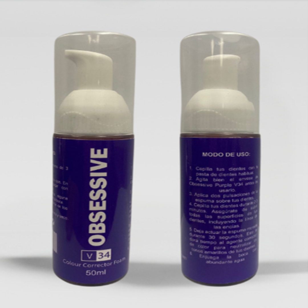 ✨PASTA DENTAL BLANQUEADORA V34 OBSESSIVE 50 ML✨